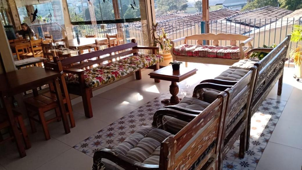Pousada Vila Rica Cunha Bagian luar foto